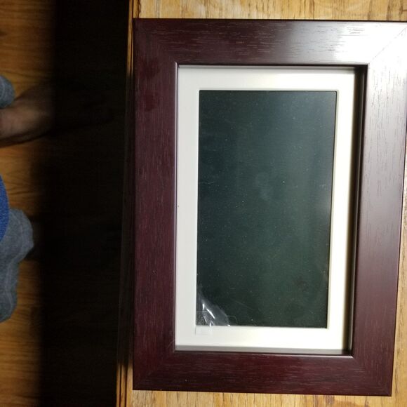 Coby DP732 digital picture frame NO AC ADAPTER tested works open box new - Picture 5 of 12